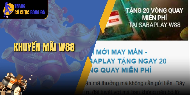 khuyến mãi W88